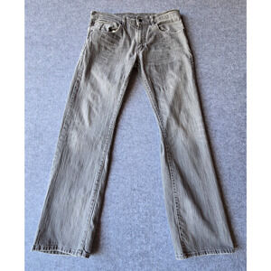 Levi’s Men's 599 Relaxed Fit Straight Leg Jeans Grey Wash 33x31